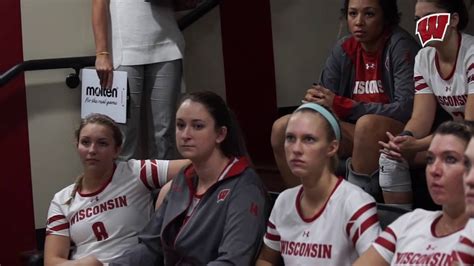 wisconsin volleyball locker room videos|You have entered the splash zone. >> inside the locker room